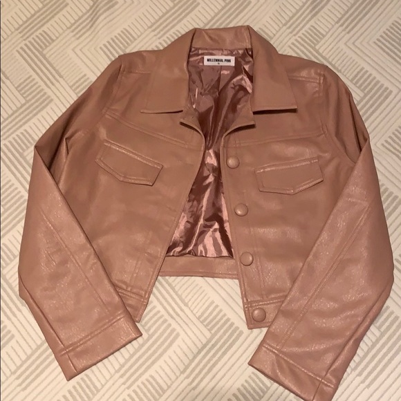 Blush pink jacket - Picture 2 of 2